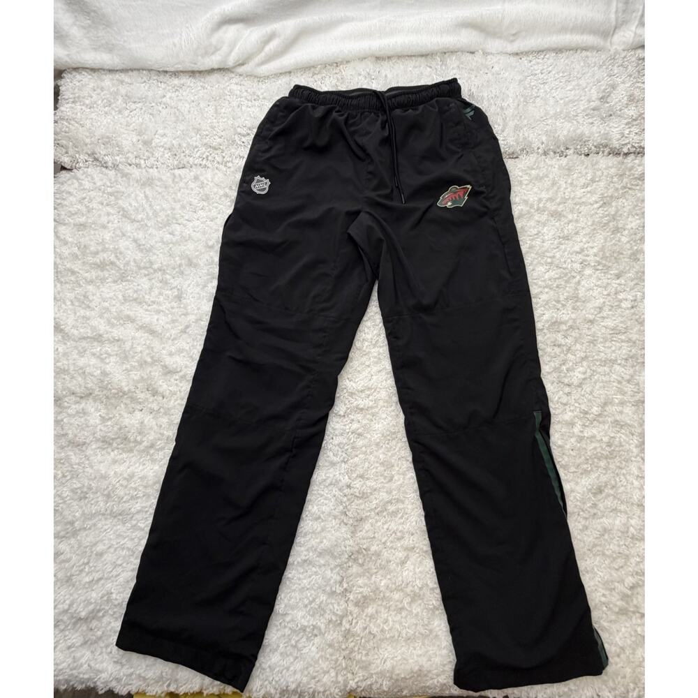 Minnesota Wild Fanatics NHL Pro Authentics Athletic Pants Men's Black M